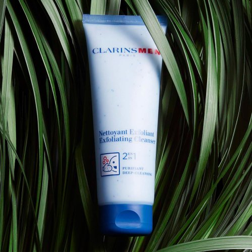 CLARINS-MEN - Nettoyant Exfoliant